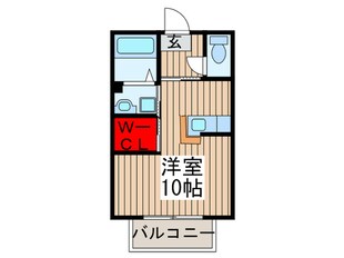 パルフラッツ沙羅の物件間取画像